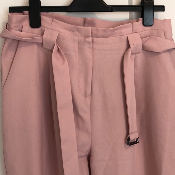 Pink tapered trousers - Picture 3 of 4
